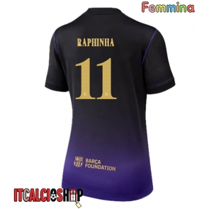 Barcelona Raphinha Belloli #11 Seconda Maglia Femmina 2026-27 Manica Corta